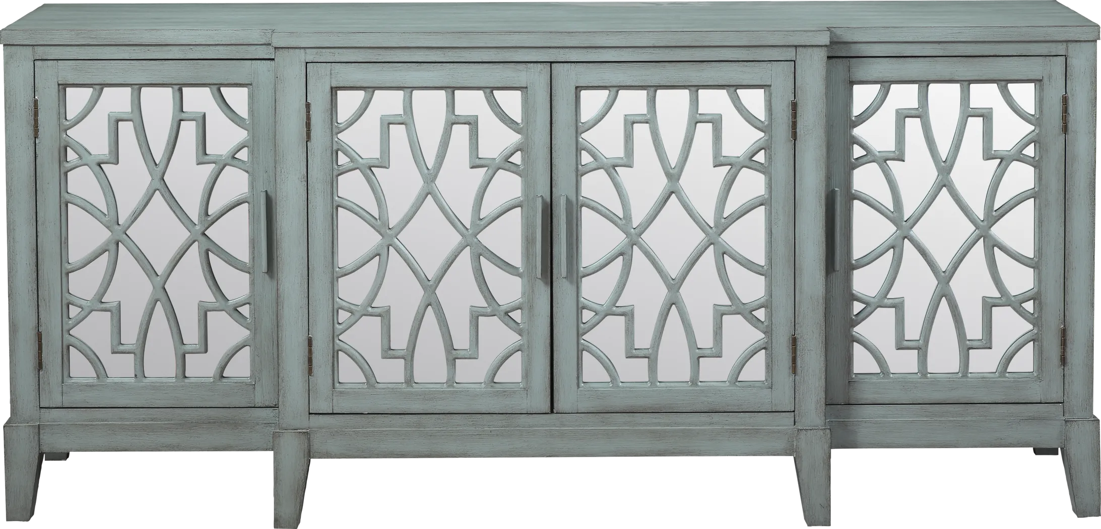 Minetta Teal 72 in. Credenza - Thumbnail - Image 1