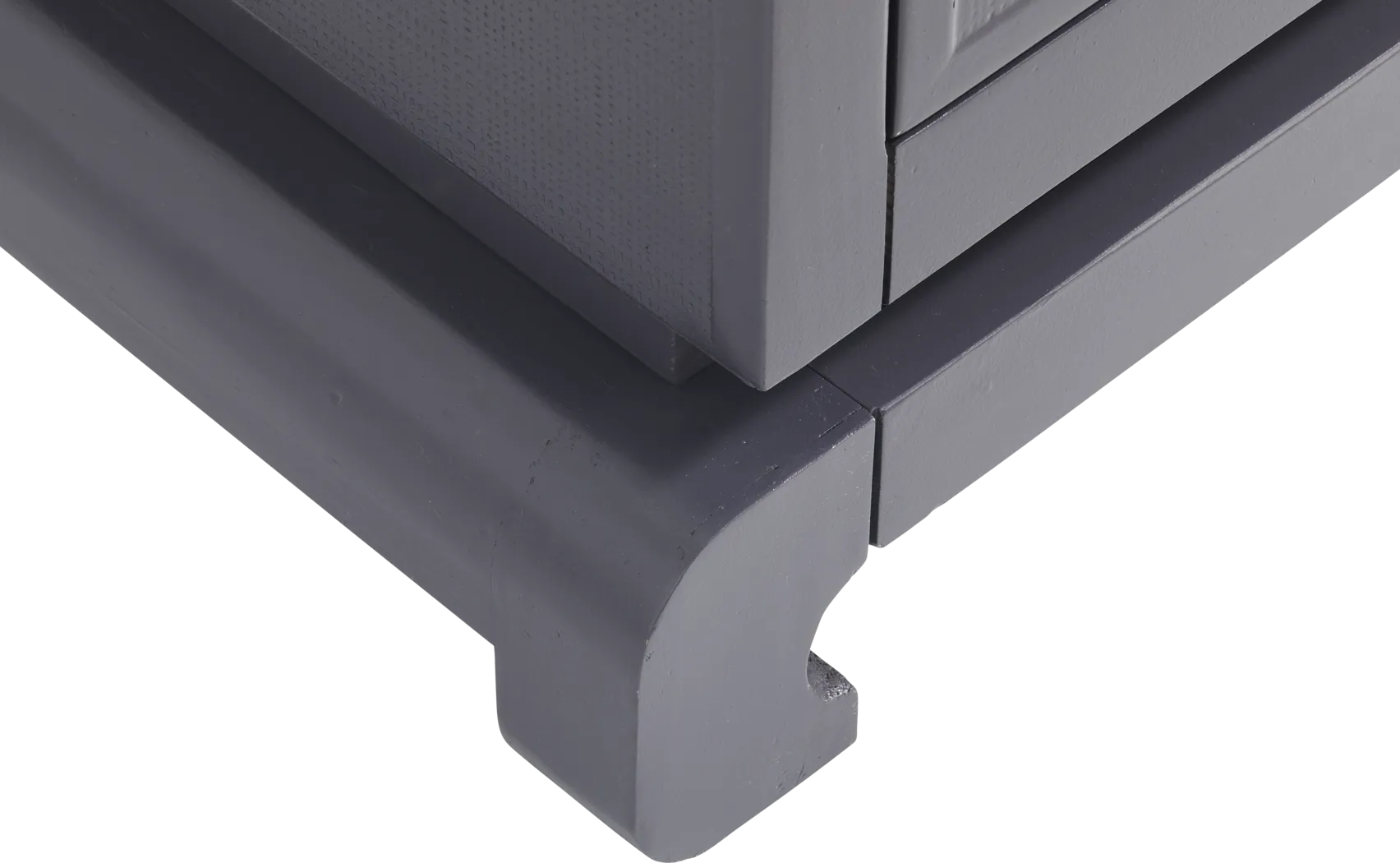 Ming Periwinkle 4-Door Credenza - Thumbnail - Image 4