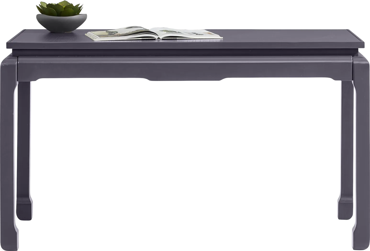 Ming Periwinkle Desk - Thumbnail - Image 2