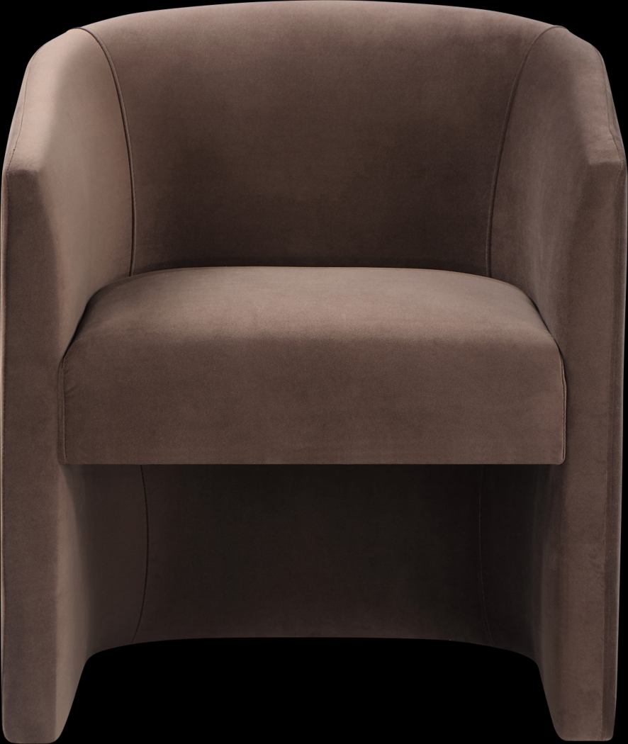 Mininia Brown Accent Chair - Thumbnail - Image 2