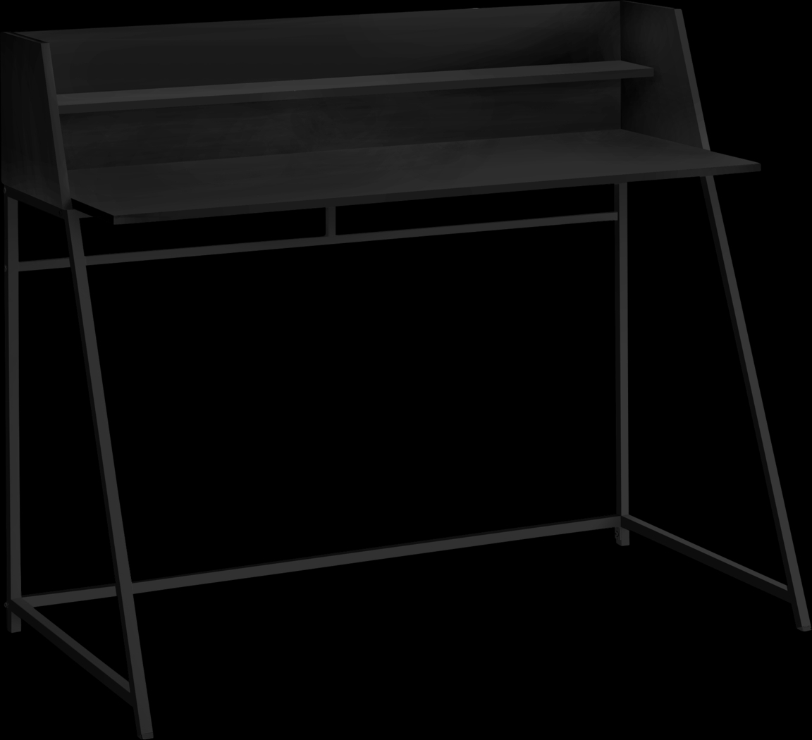 Minkler Black Desk - Thumbnail - Image 1