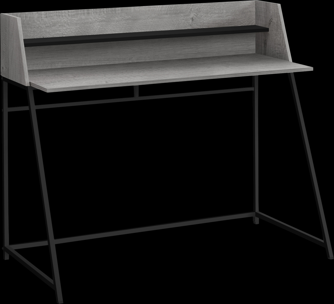Minkler Gray Desk - Thumbnail - Image 1