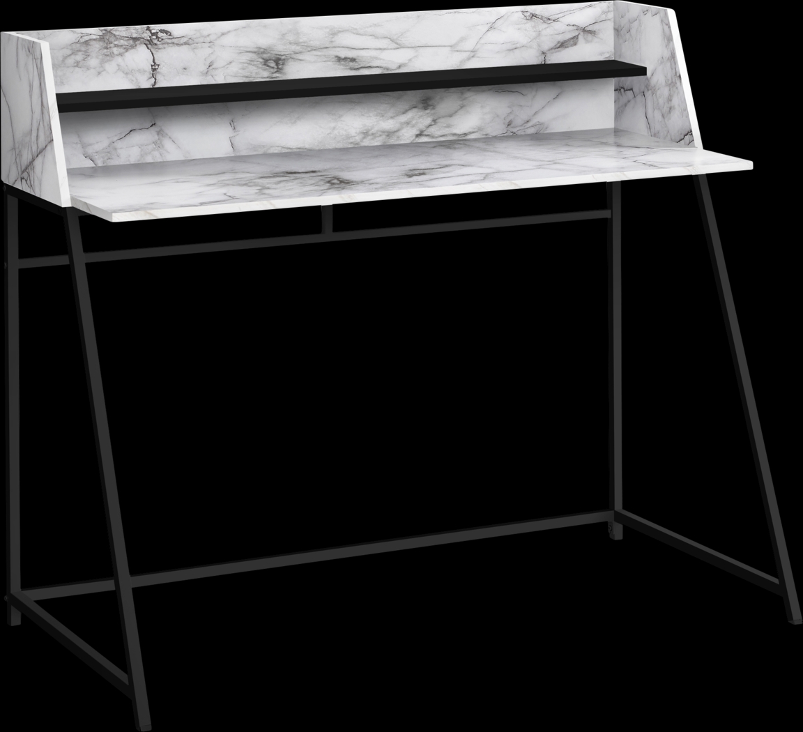 Minkler Marble Desk - Thumbnail - Image 1