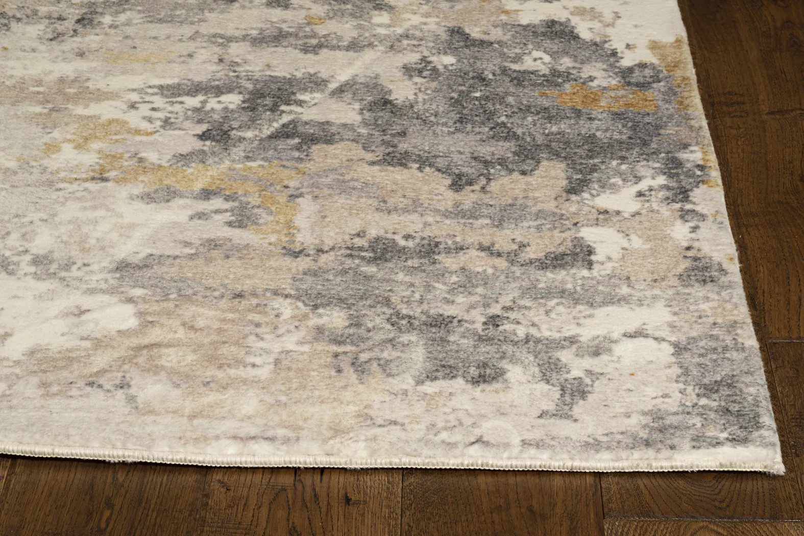 Minky Daybreak Gray 5'x7' Rug - Thumbnail - Image 2