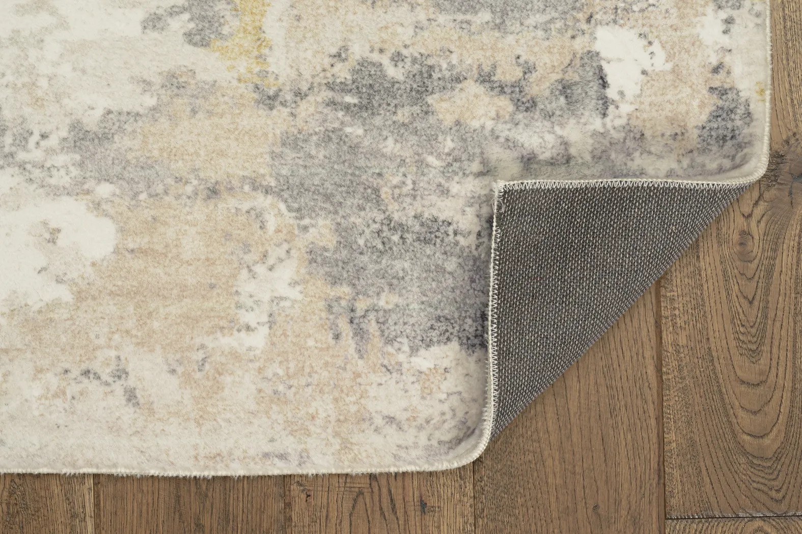 Minky Daybreak Gray 5'x7' Rug - Thumbnail - Image 3