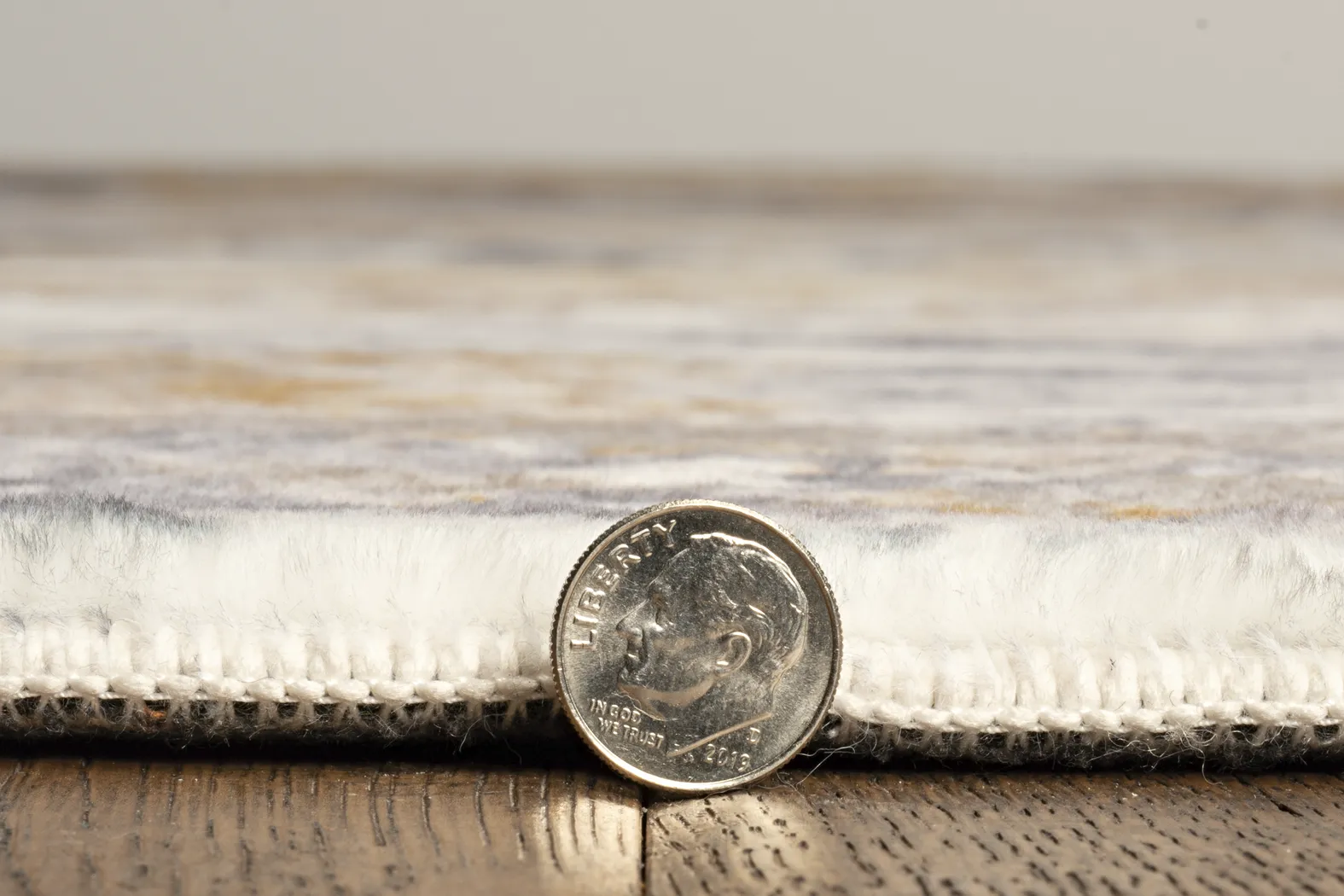 Minky Daybreak Gray 5'x7' Rug - Thumbnail - Image 4
