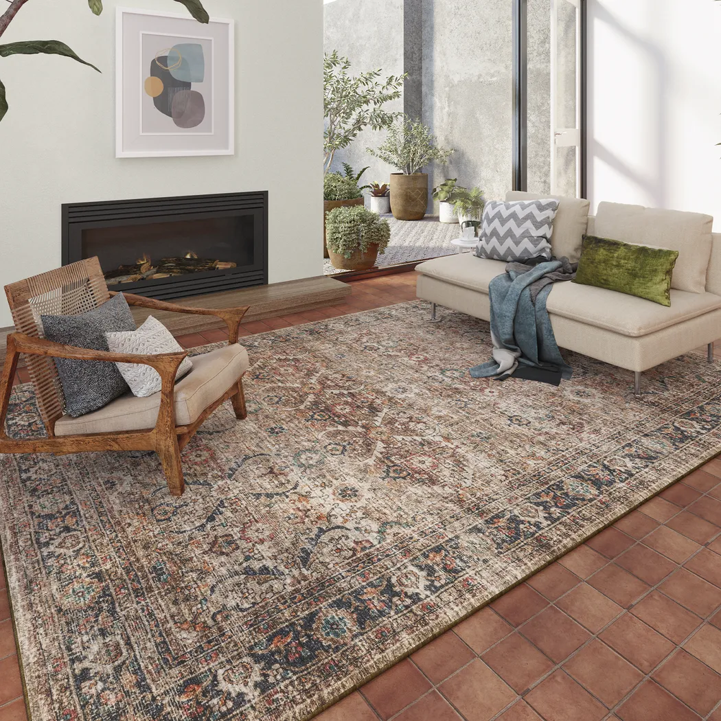 Minky Jericho Taupe 5' x 8' Rug - Thumbnail - Image 2