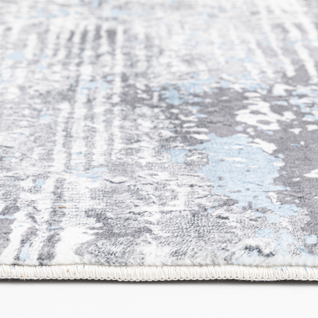 Minky Metropolitan Plus Blue 7'6 x 9'6 Rug - Thumbnail - Image 5