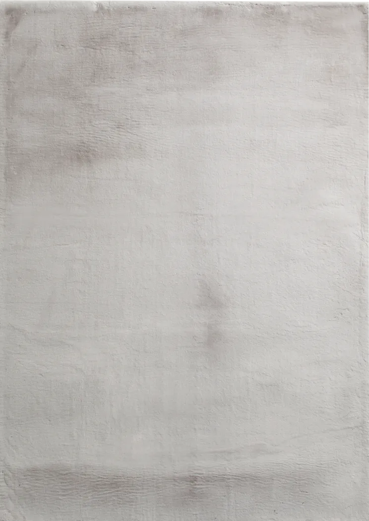 Minky-Moe Plus Gray 7'6 x 9'6 Rug - Thumbnail - Image 1