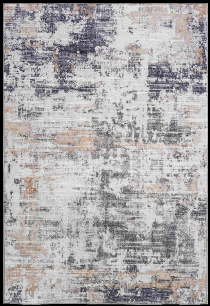 Minky Moondust Gray 7'6" x 9'3" Rug - Thumbnail - Image 1
