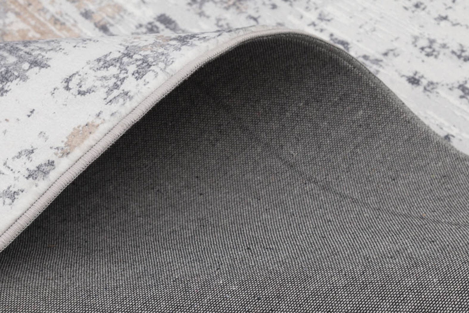 Minky Moondust Gray 8' x 11' Rug - Thumbnail - Image 5