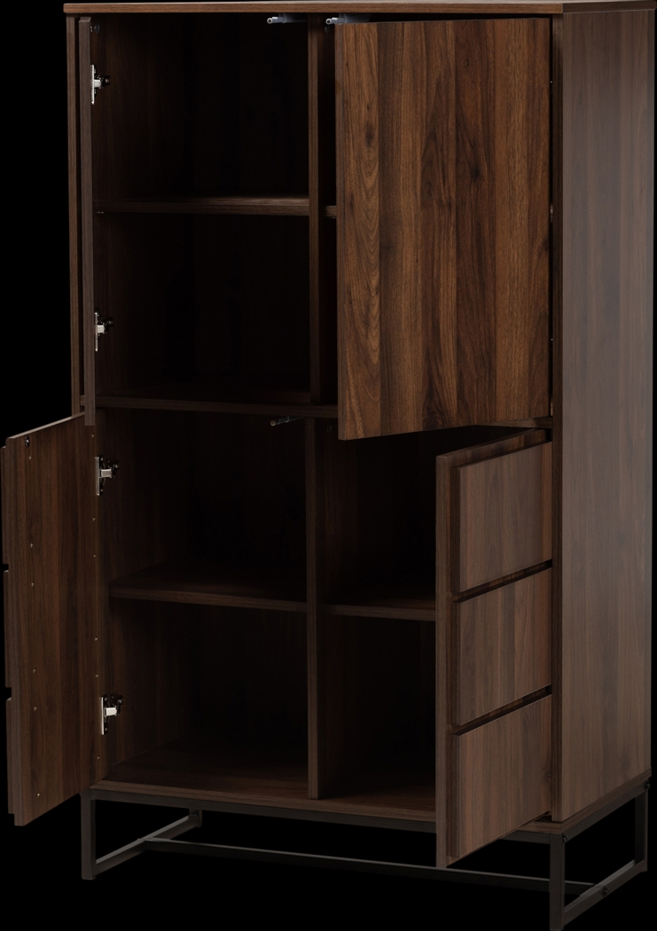 Minlow Brown Accent Cabinet - Thumbnail - Image 2