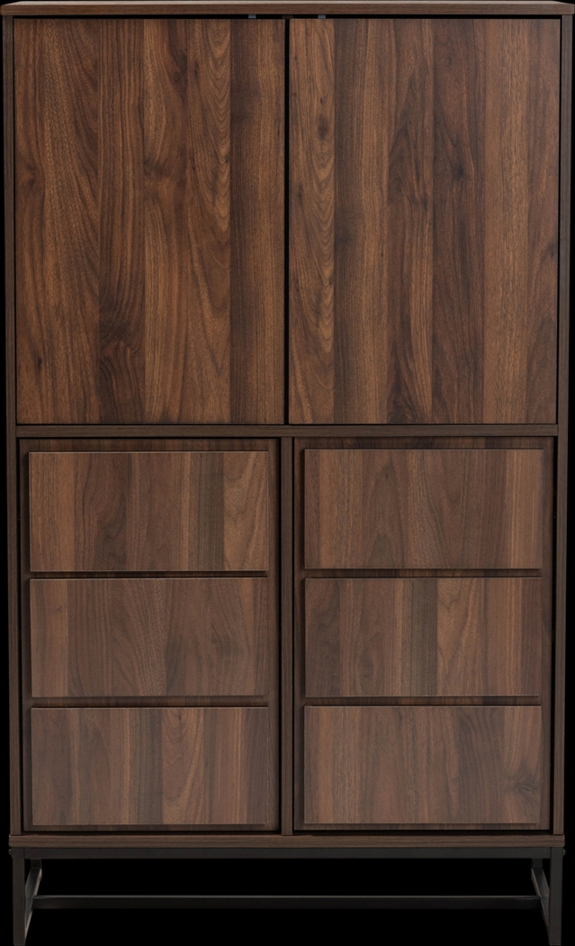 Minlow Brown Accent Cabinet - Thumbnail - Image 3