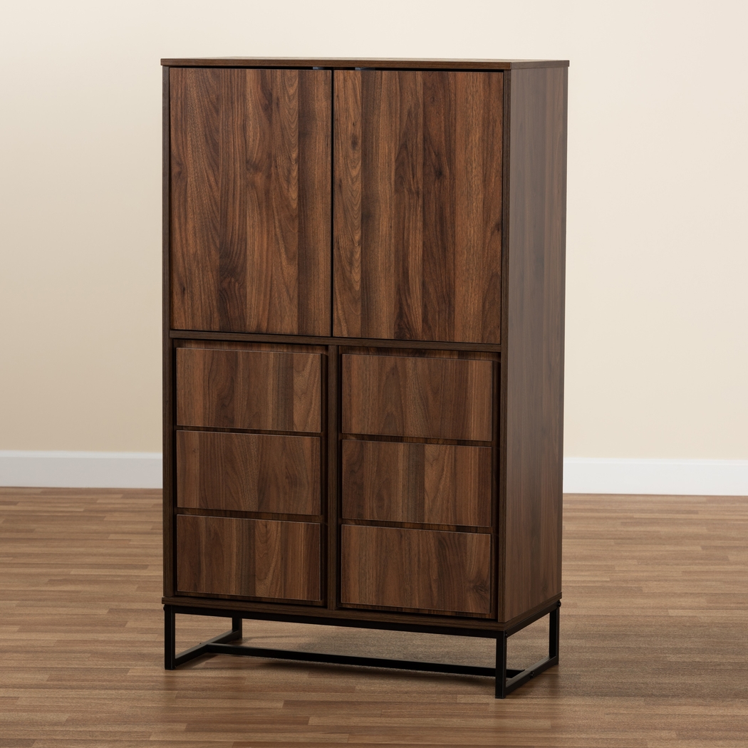 Minlow Brown Accent Cabinet - Thumbnail - Image 7