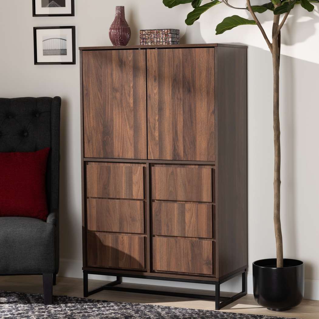 Minlow Brown Accent Cabinet - Thumbnail - Image 8
