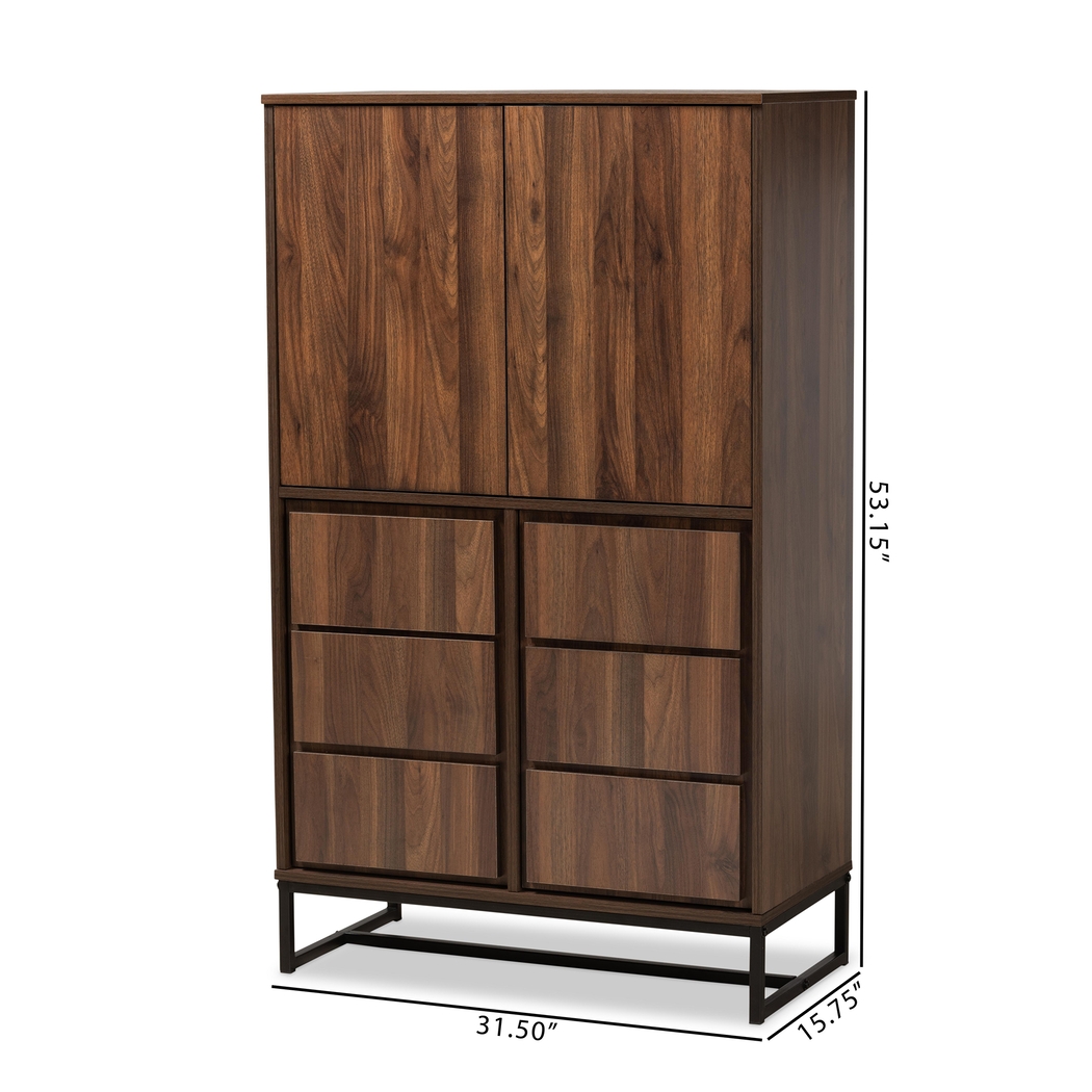 Minlow Brown Accent Cabinet - Thumbnail - Image 9