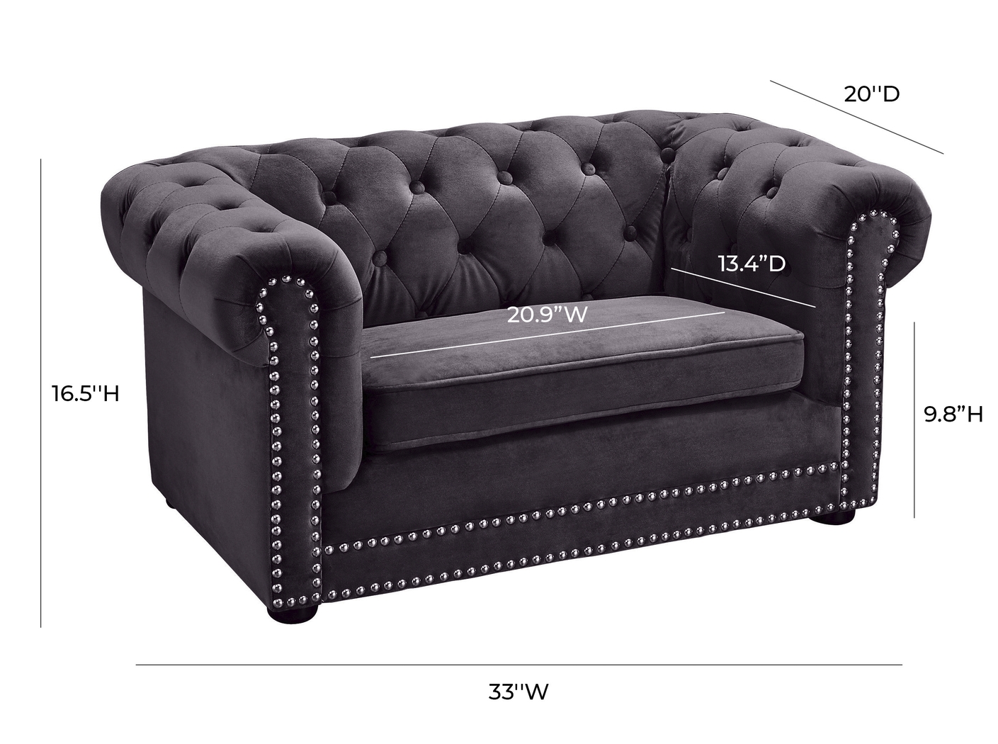 Minnear Gray Pet Bed - Thumbnail - Image 7