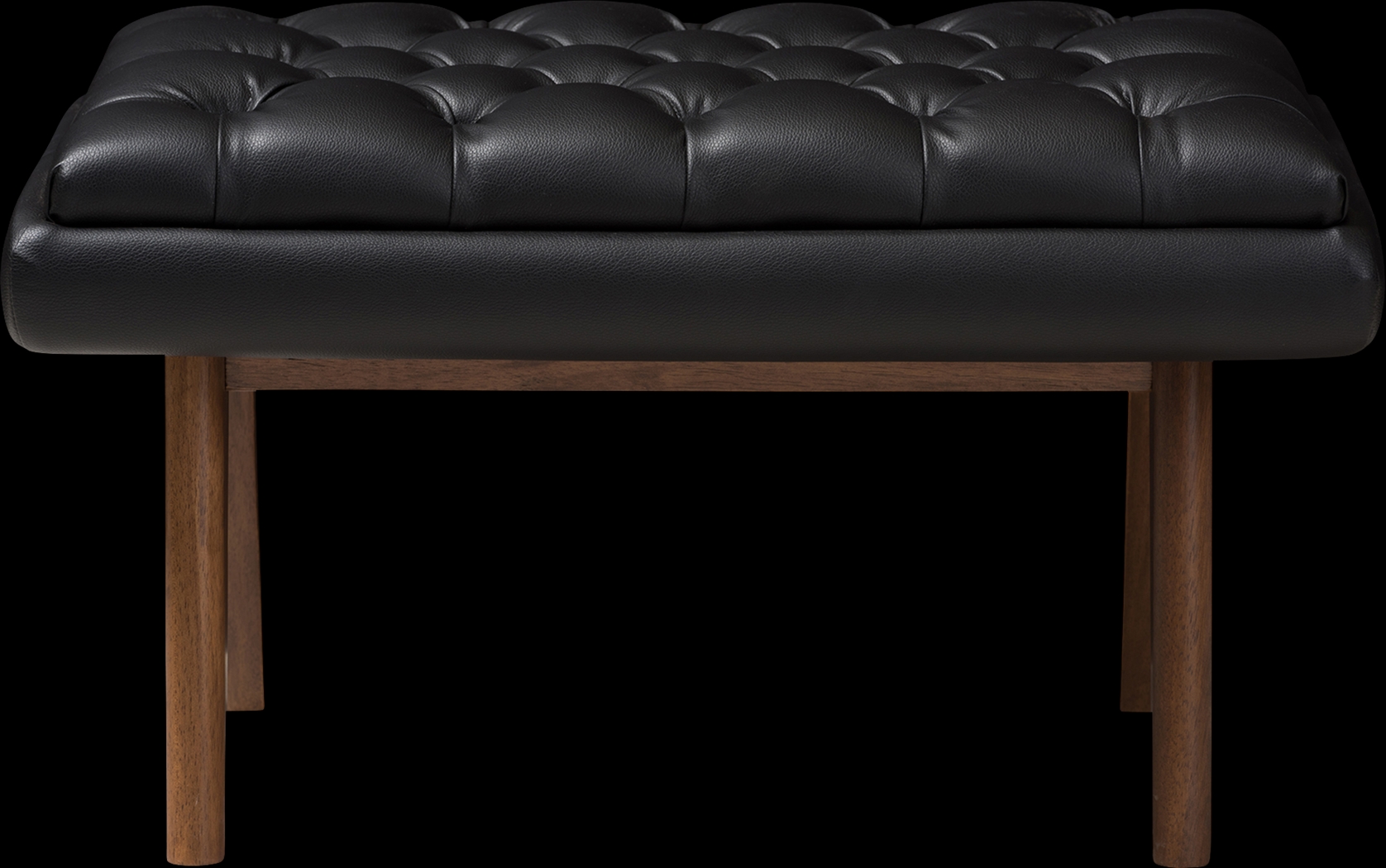 Minneha Black Ottoman - Thumbnail - Image 3