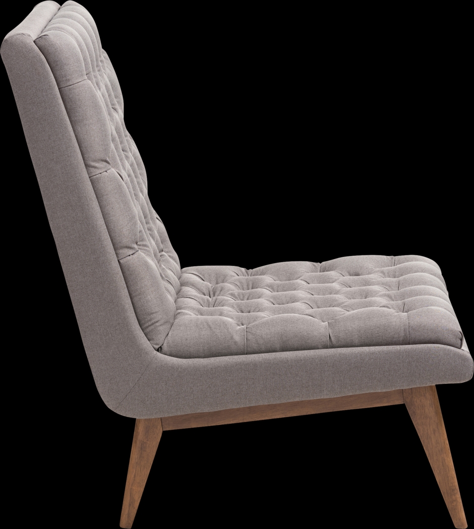 Minneha Gray Accent Chair - Thumbnail - Image 2