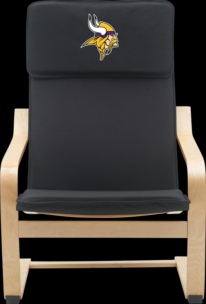 Minnesota Vikings Black Accent Chair - Thumbnail - Image 3