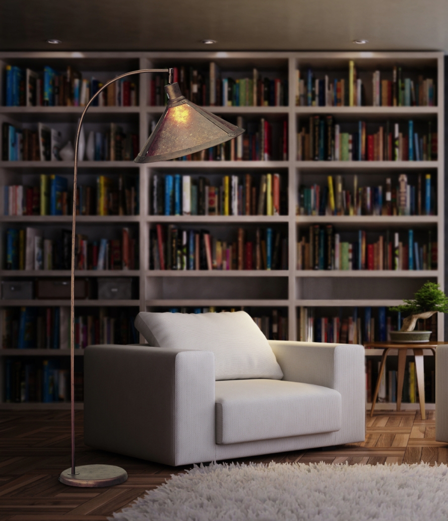 Minnette Copper Floor Lamp - Thumbnail - Image 2