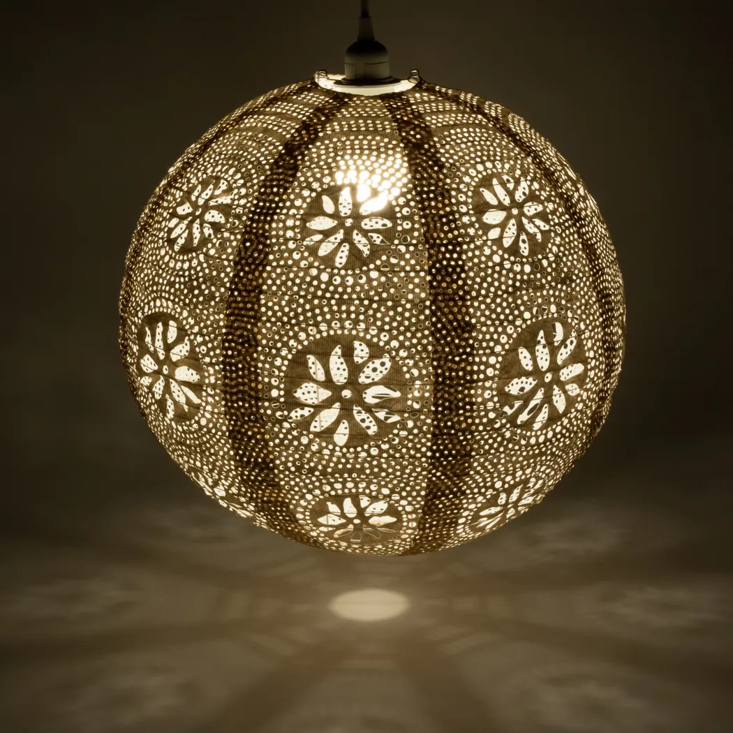 Mino Oaks Outdoor Cream Lantern - Thumbnail - Image 10