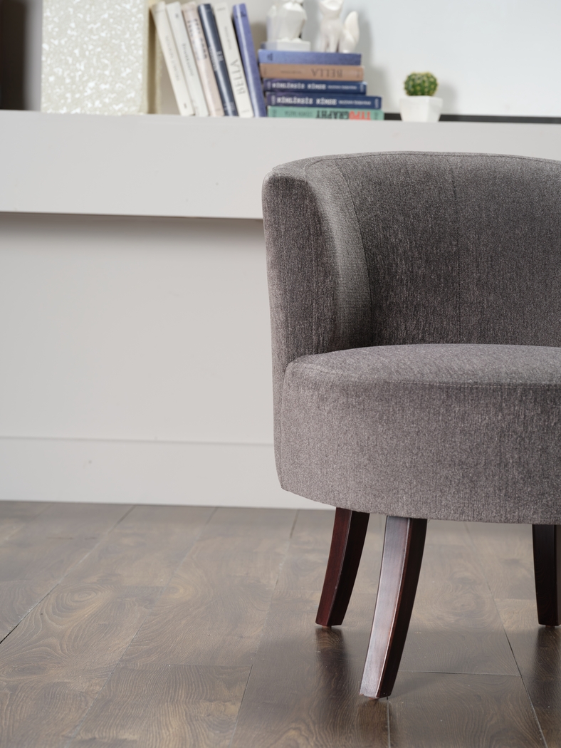 Minoso Gray Accent Chair - Thumbnail - Image 6