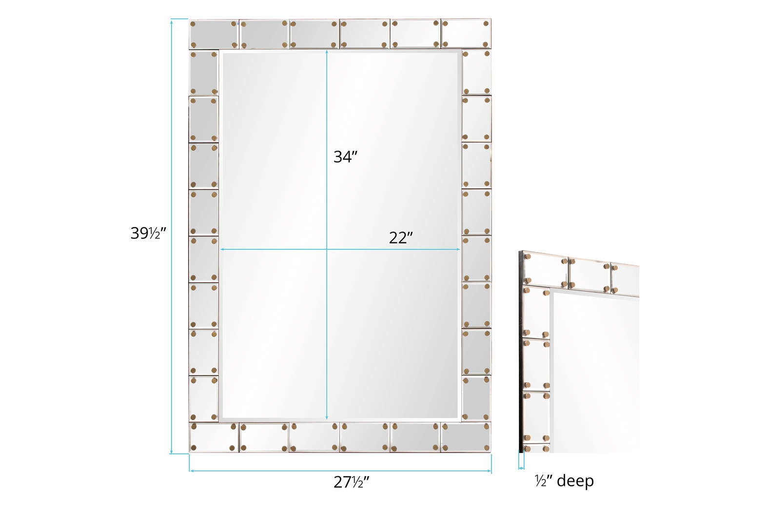 Minowa Gold Mirror - Thumbnail - Image 2