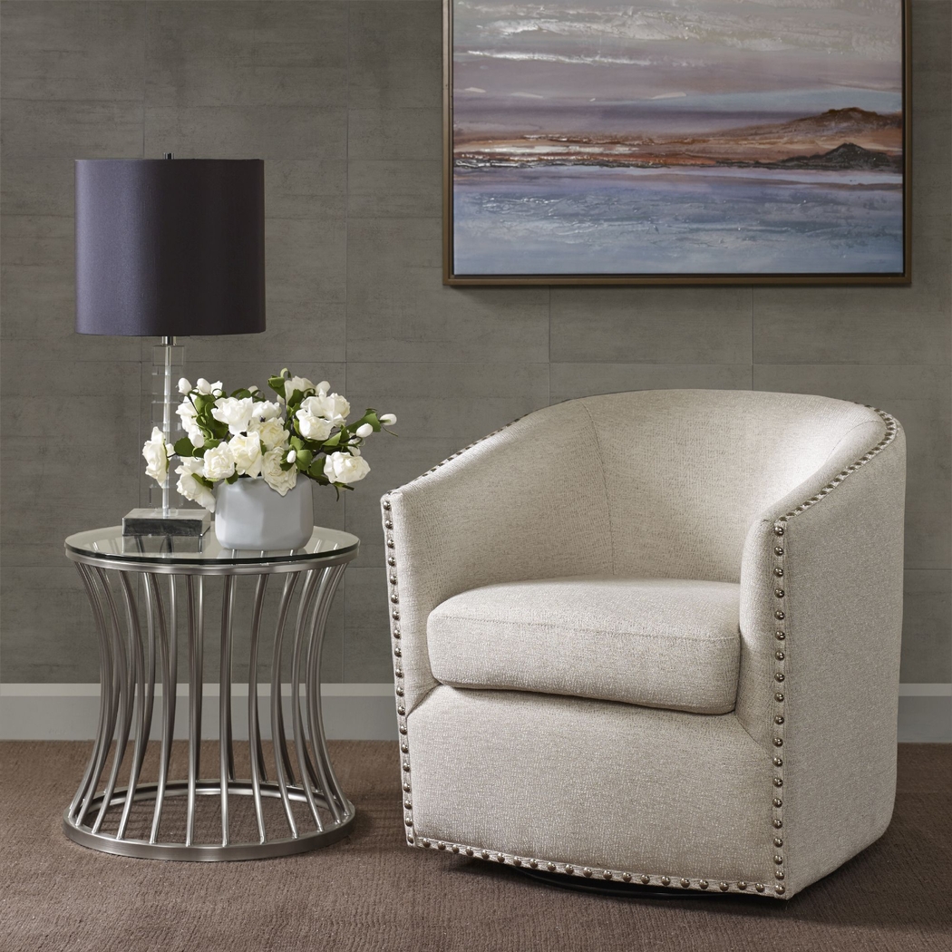 Minturn Natural Accent Swivel Chair - Thumbnail - Image 5