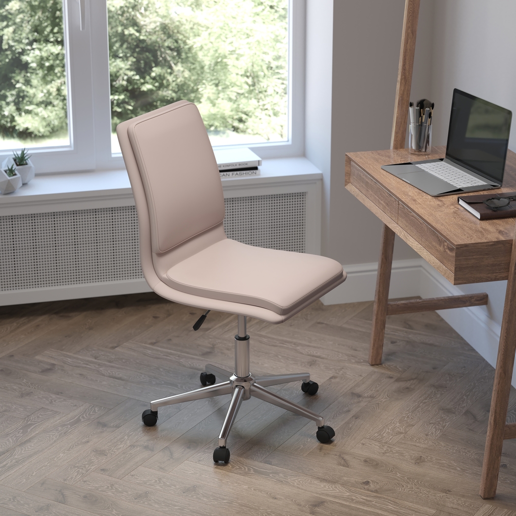 Minuet Beige Office Chair - Thumbnail - Image 2