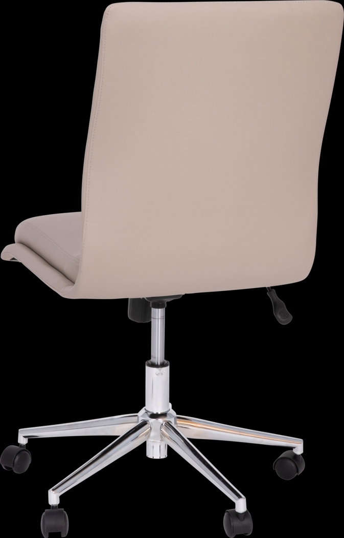 Minuet Beige Office Chair - Thumbnail - Image 8