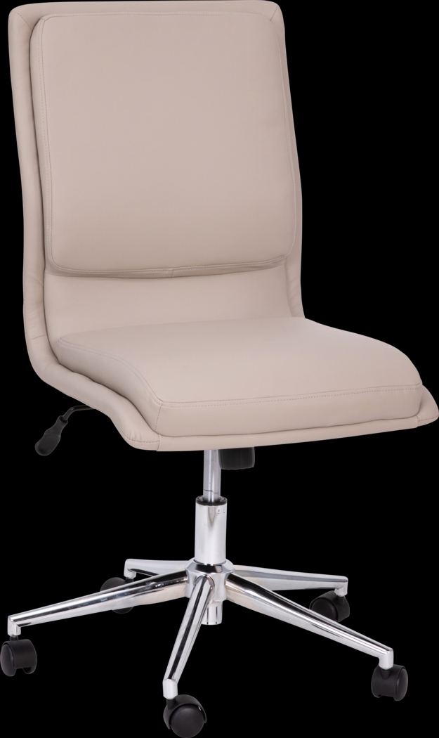Minuet Beige Office Chair - Thumbnail - Image 1