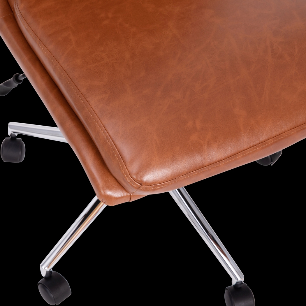 Minuet Brown Office Chair - Thumbnail - Image 5