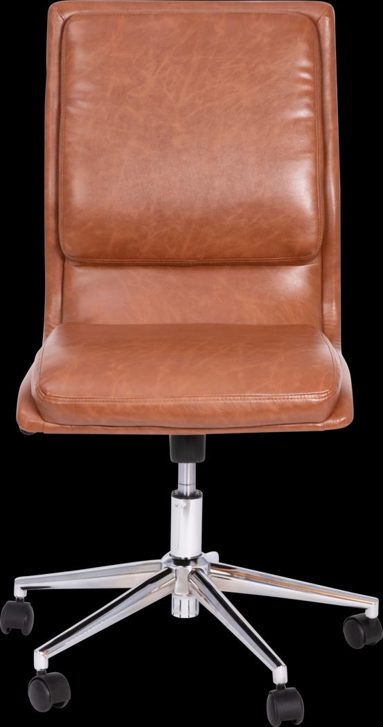 Minuet Brown Office Chair - Thumbnail - Image 6