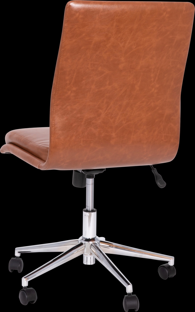 Minuet Brown Office Chair - Thumbnail - Image 7
