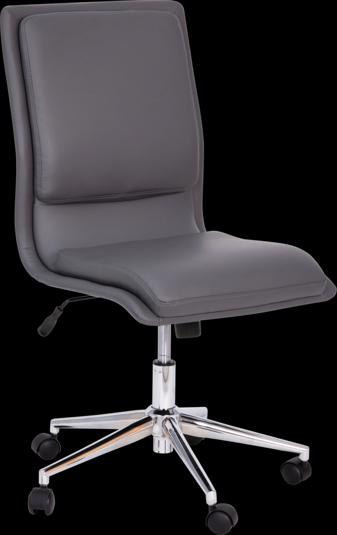 Minuet Gray Office Chair - Thumbnail - Image 1