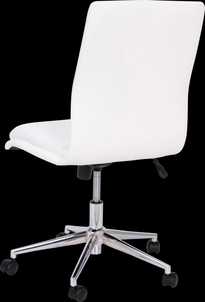 Minuet White Office Chair - Thumbnail - Image 7