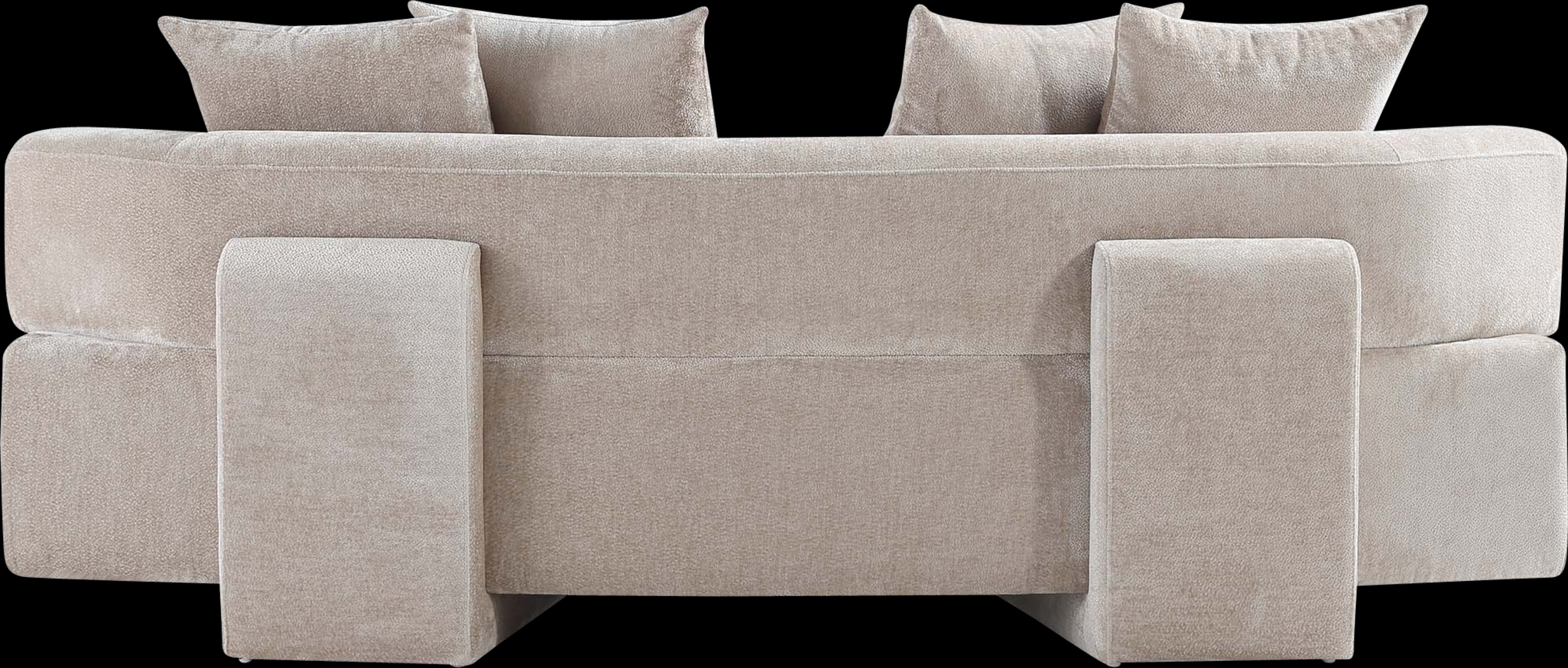 Mipolomol Beige Loveseat - Thumbnail - Image 6