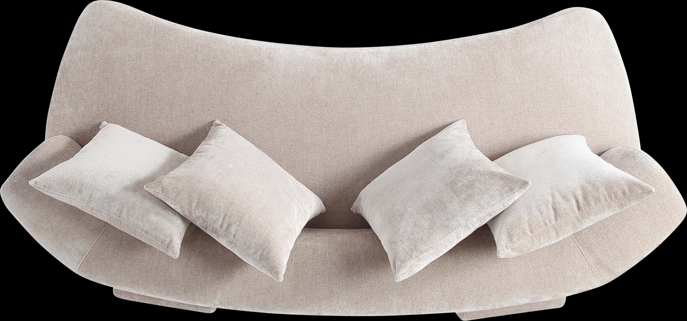 Mipolomol Beige Loveseat - Thumbnail - Image 7