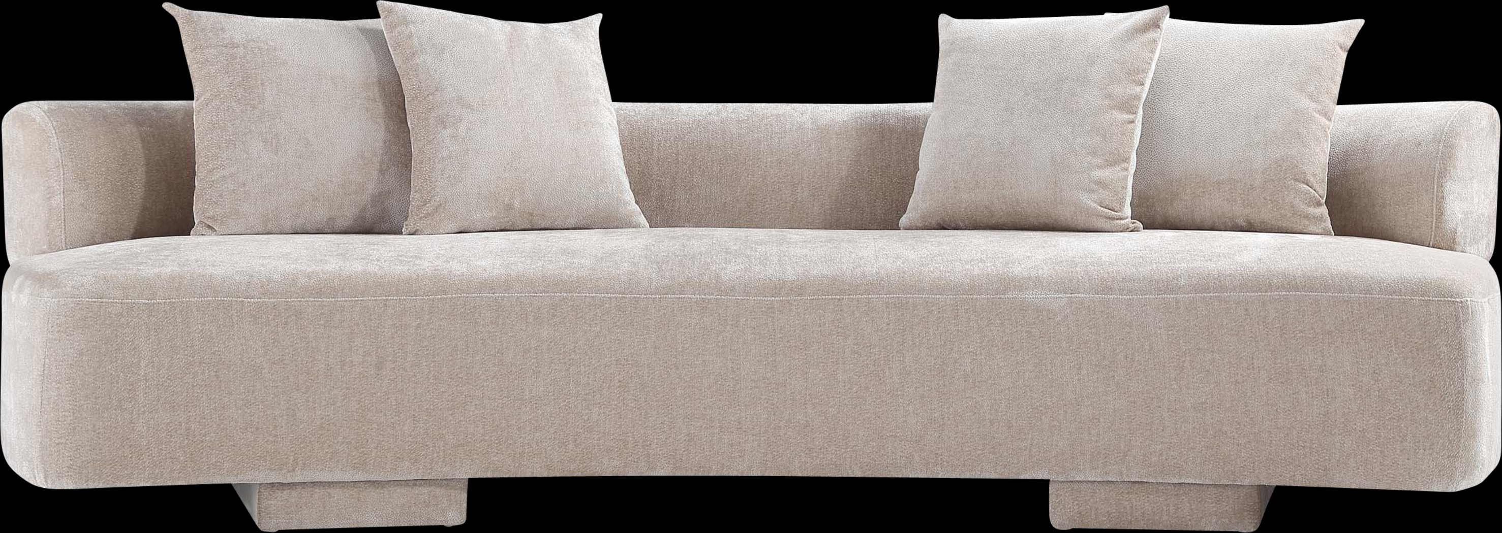 Mipolomol Beige Sofa - Thumbnail - Image 1