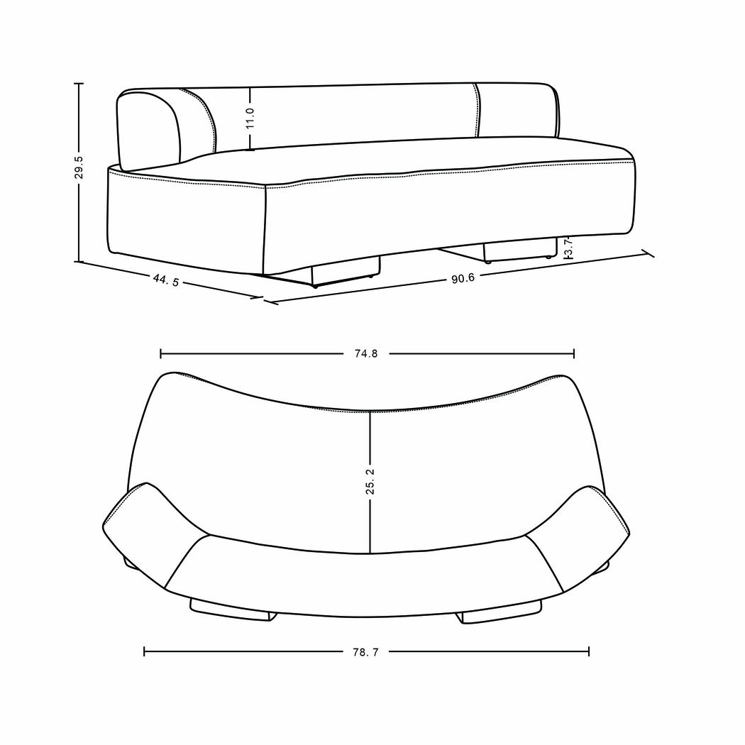 Mipolomol Green Loveseat - Thumbnail - Image 14