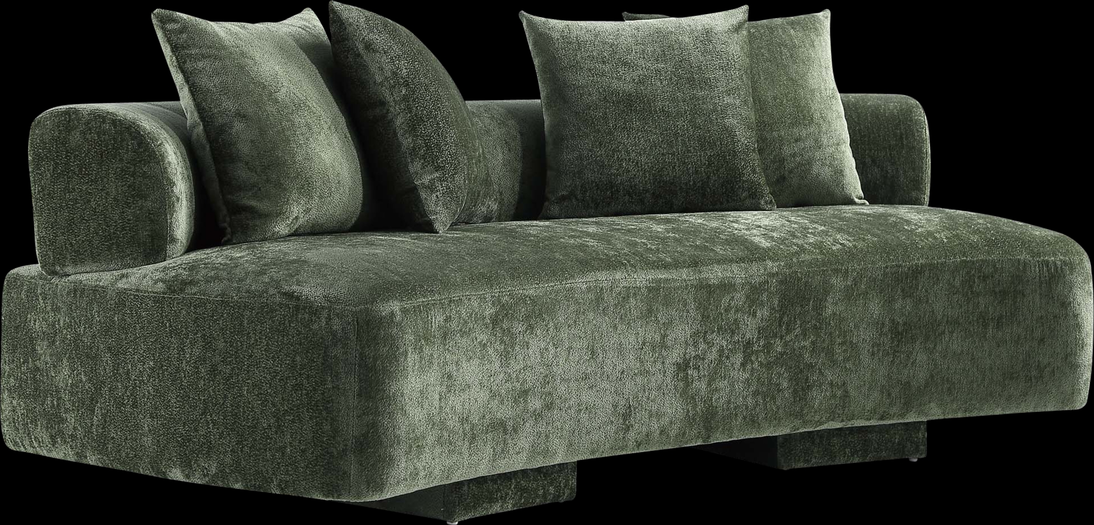 Mipolomol Green Loveseat - Thumbnail - Image 4
