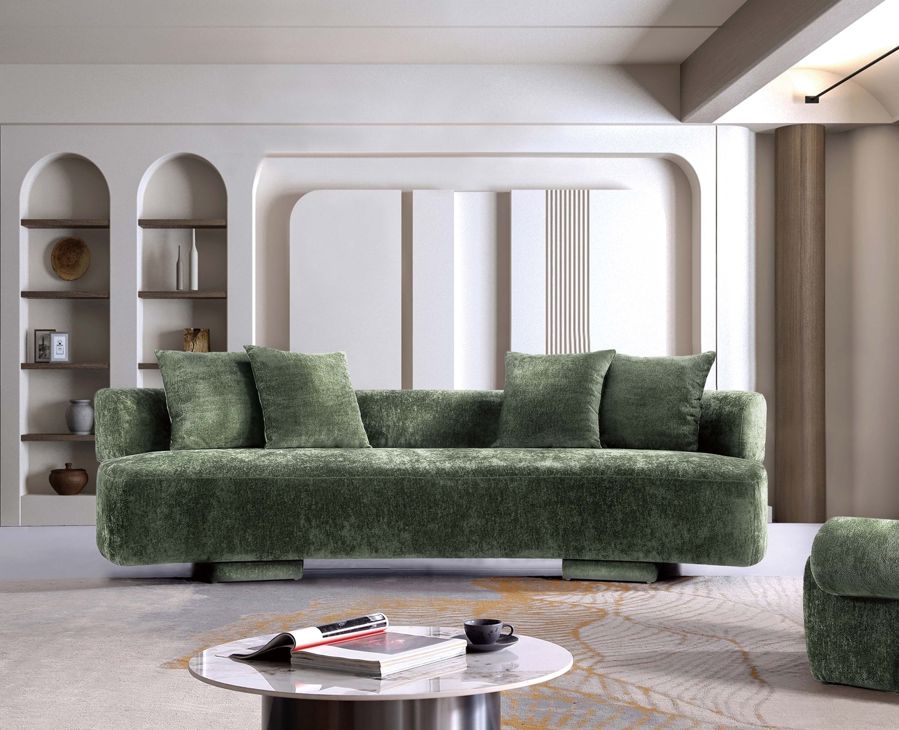 Mipolomol Green Sofa - Thumbnail - Image 2