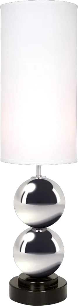 Miraflores Large Chrome Table Lamp - Thumbnail - Image 1