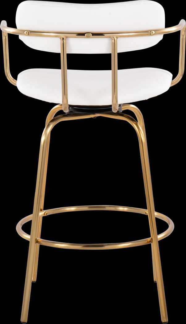 Mirahill I White Counter Height Stool, Set of 2 - Thumbnail - Image 10