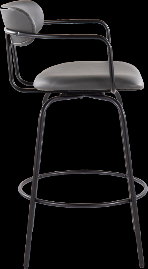 Mirahill II Gray Counter Height Stool, Set of 2 - Thumbnail - Image 10