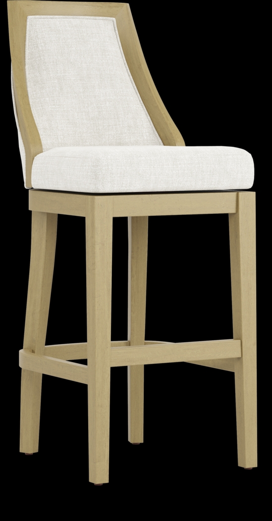 Miramar Oak Swivel Barstool - Thumbnail - Image 1