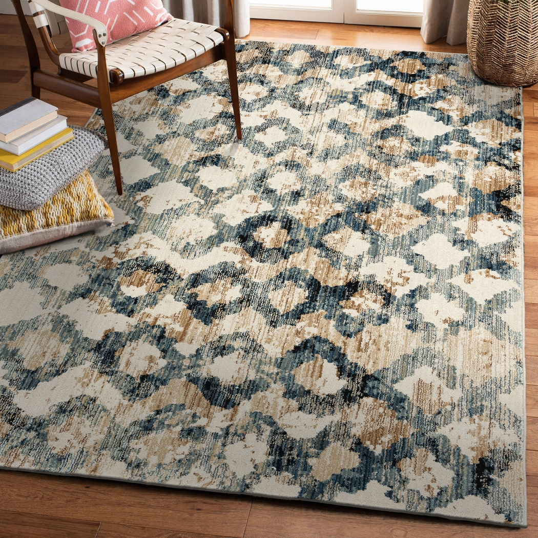 Mirano Blue 5'1 x 7'6 Rug - Thumbnail - Image 4