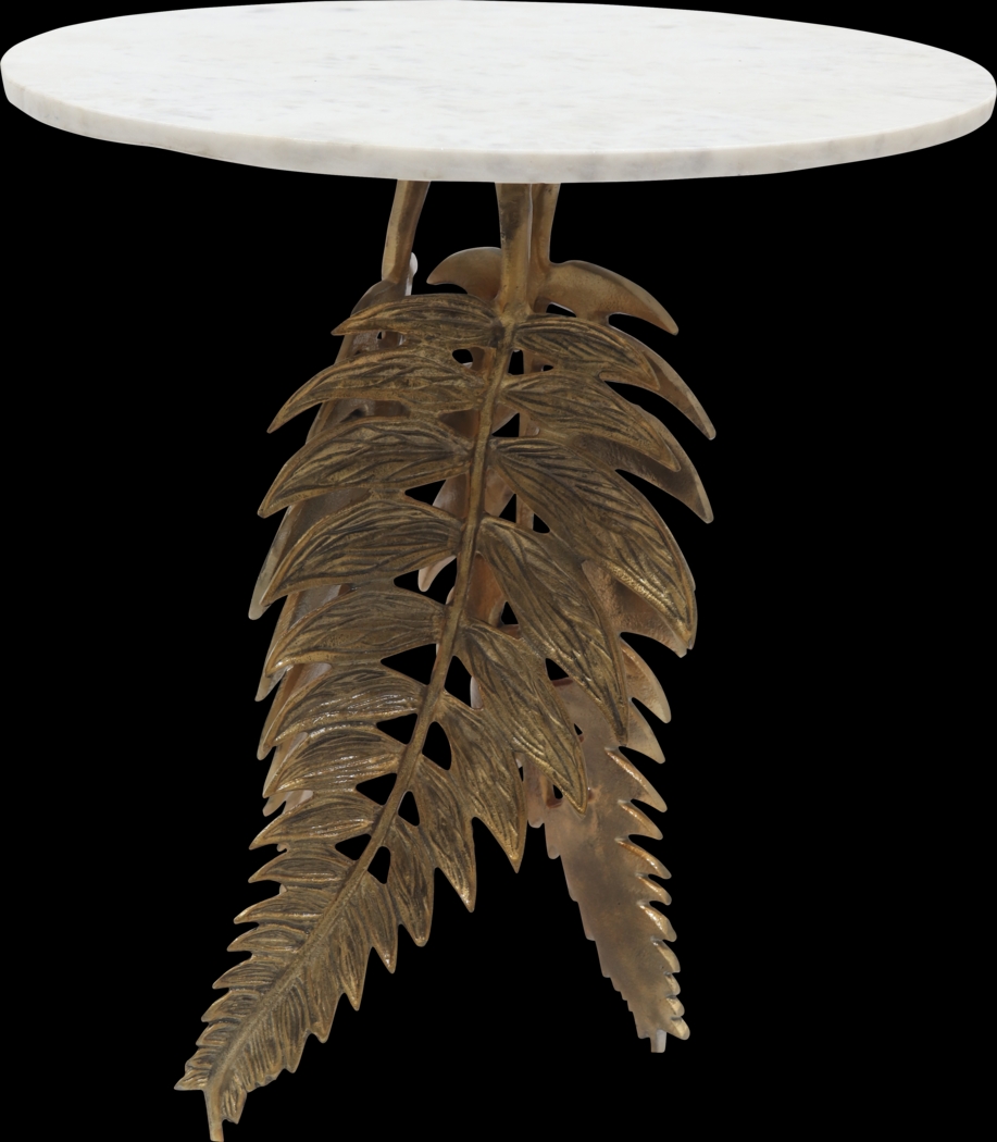 Mireille White Accent Table - Thumbnail - Image 2