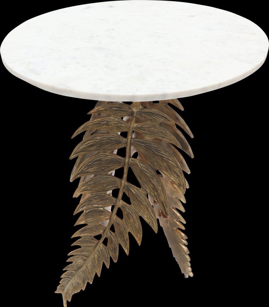 Mireille White Accent Table - Thumbnail - Image 4